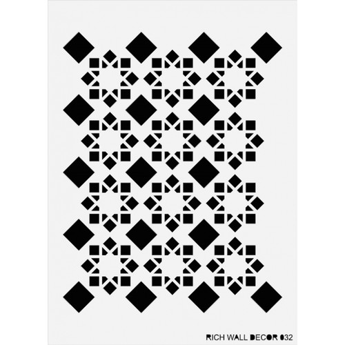Rich Wall Decor Duvar Stencil 50X70 Cm. Model 032 Fiyatı
