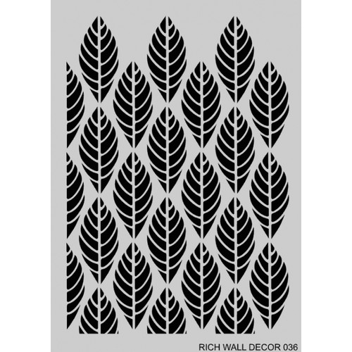 Rich Wall Decor Duvar Stencil 50X70 Cm. Model 036 Fiyatı