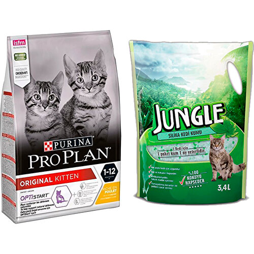 Pro Plan Kitten Tavuklu Pirinçli Yavru Kedi Maması 3 kg + Fiyatı