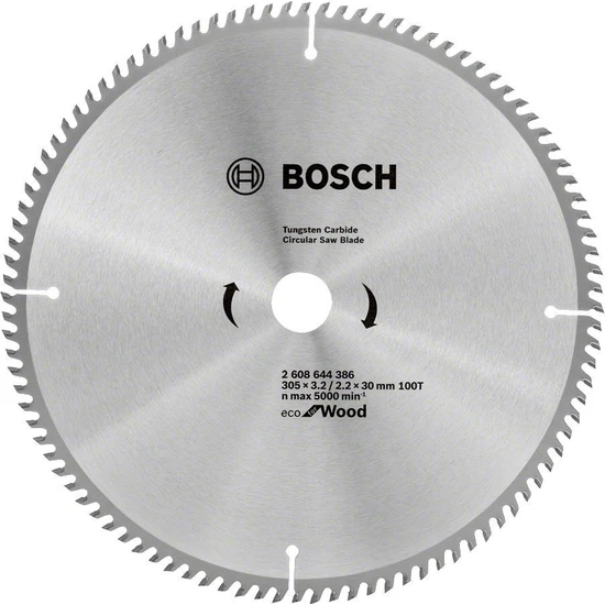 Bosch Optiline Eco 305 x 30 mm 100 Diş Ahşap Kesme Testeresi