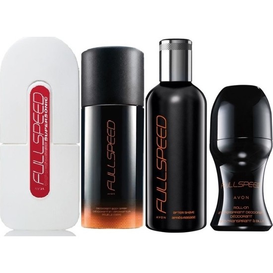 Avon Full Speed Supersonic Erkek Parfüm Edt 75 ml 4 Lü Set Fiyatı