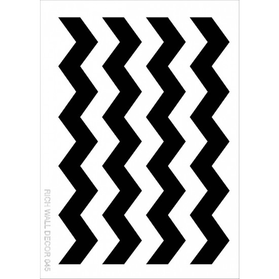 Rich Wall Decor Duvar Stencil 50X70 Cm. Model 045 Fiyatı