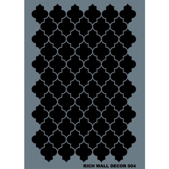 Rich Wall Decor Duvar Stencil 50X70 Cm. Model 004 Fiyatı