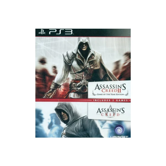 Assassins Creed + Assassins Creed 2 Goty PS3