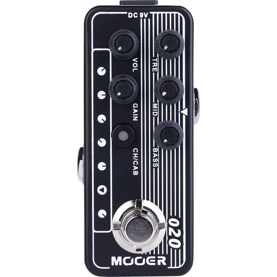 Mooer M020 Micro Preamp (Blueno Based) Pedalı