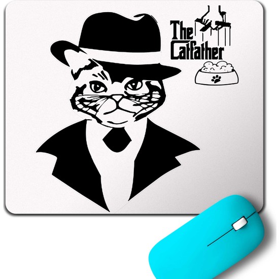 Kendim Seçtim The Godfathera Catfather Kedi Baba Logo Mouse Fiyatı