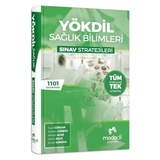 Modadil YÖKDİL Sağlık Bilimleri Tüm Konular Tek Kitapta + Soru Bankası  - Suat Gürcan