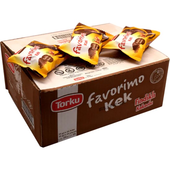 Torku Favorimo Fındıklı Kakaolu Kek (Kutu) 24X35 gr Fiyatı