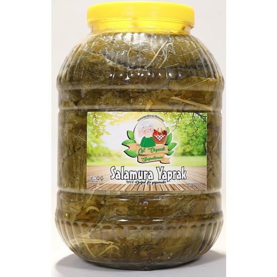 Cgt Organik Sepetim Ev Yapımı Yöresel Salamura Yaprak 5 kg Fiyatı
