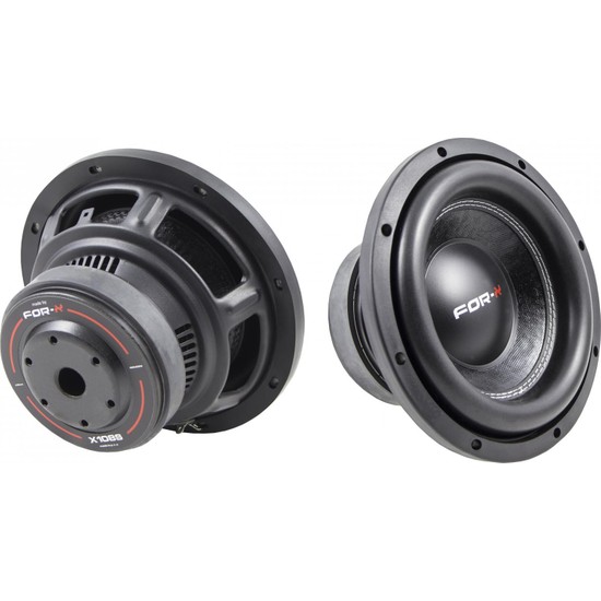 For-X X108S Subwoofer 20 Cm 200W Rms 400 Watt Max Power