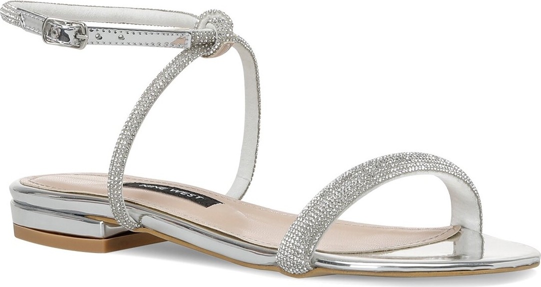 Nine West Selgen 2pr Siyah Kadın Düz Sandalet