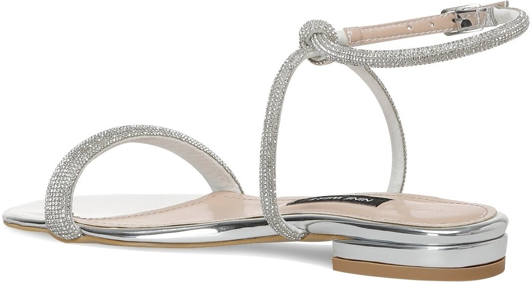 Nine West Selgen 2pr Siyah Kadın Düz Sandalet görsel 3