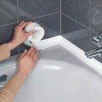 Sebura Banyo Küvet Mutfak Lavabo Su Sızdırmaz Bant Su Geçirmez Kenar Bandı Sızdırmazlık Tamir Bandı 3.2 M