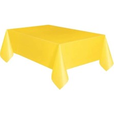 Çıtı Pıtı Store Kullan At Plastik Masa Örtüsü Sarı