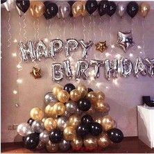 Çıtı Pıtı Store Happy Birthday Doğum Günü Balonu Seti Lüks Set