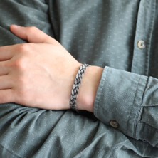 Okyanus Silver El Işçiliği 1000 Ayar Gümüş Kazaz Bileklik