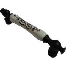 Rform 1410 Porselen Kulp Desenli, 160MM, Siyah