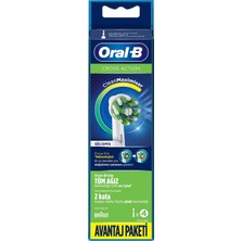 Oral-B Diş Fırçası Yedek Başlığı Cross Action 8 Adet (2pk*4)