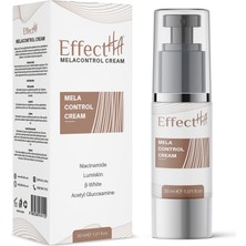 EffectHA Melacontrol Cream Tüm ciltler için Leke Giderici Bakım Kremi 30ml