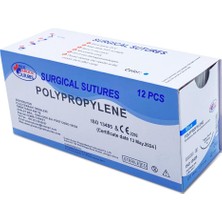 Farmena Emilemeyen Polypropylene Iplik Usp 2/0 26 mm Keskin 3/8 75 cm 12'li Paket