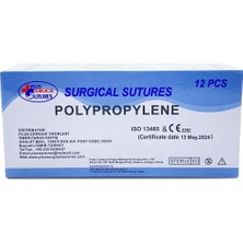 Farmena Emilemeyen Polypropylene Iplik Usp 2/0 26 mm Keskin 3/8 75 cm 12'li Paket