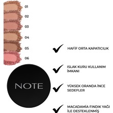 Note Baked Allık Işıltılı Highlighter 01 Pleasure