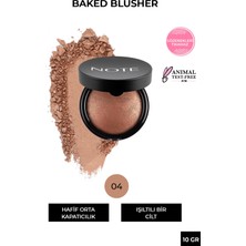 Note Baked Allık Işıltılı Highlighter 04 Deeply Bronze