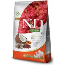 N&D Nd Quinoa Skin  Coat Ringa Balıklı Mini Yetişkin Köpek Maması 2500 kg