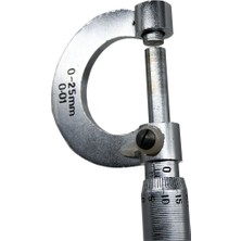 Merttools Senbang Mekanik Mikrometre 0-25 mm 0.01 Hassasiyet