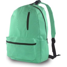 Bagorama Unisex Kumaş Günlük ve Okul Sırt Çantası - Açık Yeşil