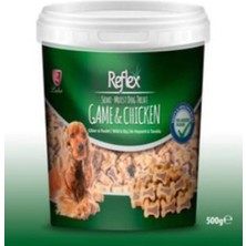 Reflex Av Hayvanlı ve Tavuklu Yarı Yumuşak Köpek Ödül Maması 500 gr