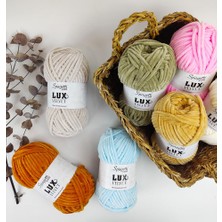 Spagetti Yarn Lux Velvet Füme Kadife El Örgü Ipliği