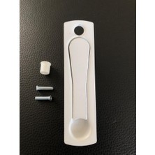 Özcanpen A+ Alüminyum Gömme Sürme Gizli Kol (Beyaz)