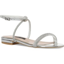 Nine West Selgen 2pr Gümüş Kadın Topuklu Ayakkabı