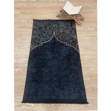 Brillant Seccade Saçaklı (Lateks Taban) 75 x 125 Ebat Lacivert