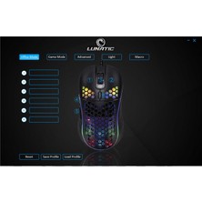 Lunatic Sparrow 6400 Dpi Rgb Ledli Makrolu Oyuncu MOUSE+70X30 Gaming Mousepad