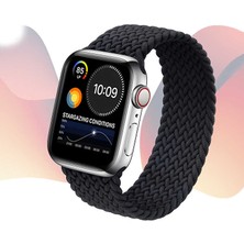 ZORE Apple Watch 44MM Krd-32 Small Hasır Örgü Dizayn Kordon
