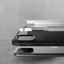 Fibaks Huawei P9 Lite Mini Kılı Military Armor Köşe Korumalı Çift Katmanlı Darbe Emici Crash Silikon Kapak