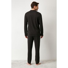 Nautica Erkek Uzun Kollu Pijama Takım 418