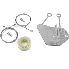 Smart Fortwo MK1 450 1998-2007 2/3-Kapı HB Coupe Cabrio Convertible İçin Sol Cam Kriko Tamir Seti