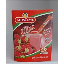Altıncezve Çilek Aromalı İçecek Tozu Tek İçimlik 40 Paket x 1.5 gr
