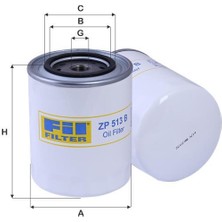 Fil Filtre Fil ZP513B Yağ Filtresi New Holland Same