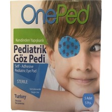 Oneped Kendinden Yapışkanlı Pediatrik Göz Pedi 5 Adet