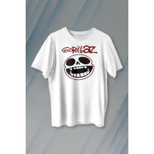 Kendim Seçtim Gorillaz Rock Music Müzik Baskılı Tişört T-Shirt