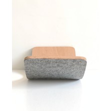 Fagus Wood Keçeli Doğal Ahşap Denge Tahtası, Montessori Balance Board, Ahşap Denge Oyuncakları