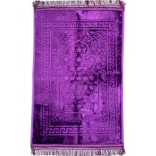 Berat Seccade Lüks Peluş Seccade Kaymaz Taban Özellikli 2 Adet