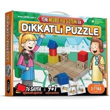 Adeda Yayıncılık Dikkatli Puzzle Ilk Adım 2-7 Yaş