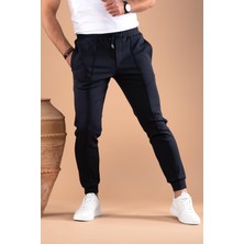 Akçaylar Slimfit Dar Paça Beli Lastikli Iplikli Likralı Jogger Pantolon