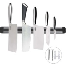 Buffer® Mıknatıslı Paslanmaz Duvar Bıçak Askısı Standı 33 cm Aparat