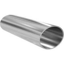 Scoal 50MM Alüminyum Boru Yuvarlak Korkuluk Üst Borusu  (6mt)